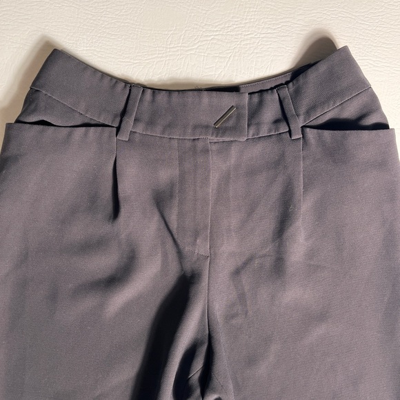 Sportmax Cropped High Waist Grey Trousers sz 2 - Picture 3 of 13